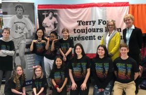Terry Fox - Fredericton Students